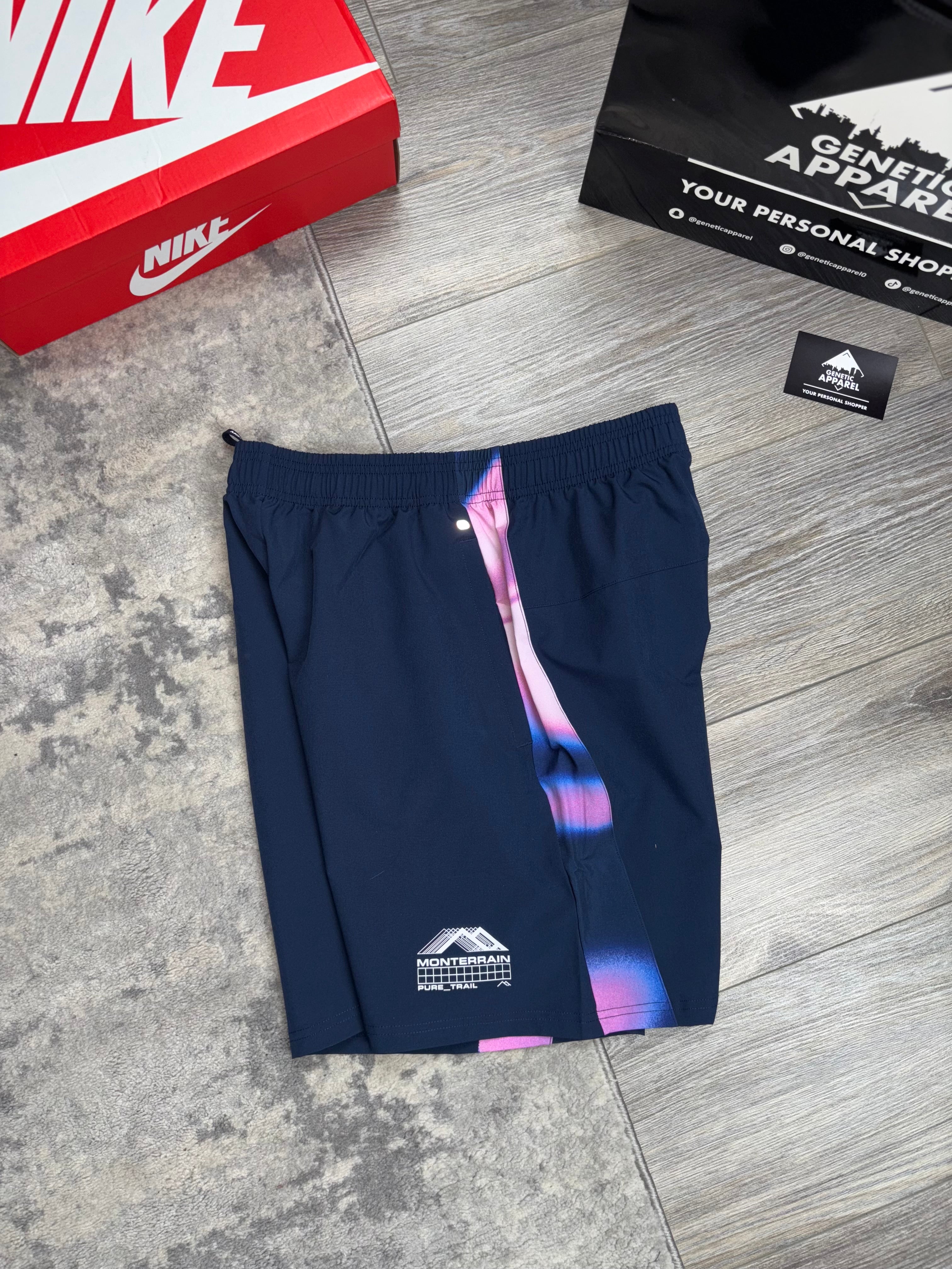 Monterrain Galaxy Triset - ‘Navy/Pink’