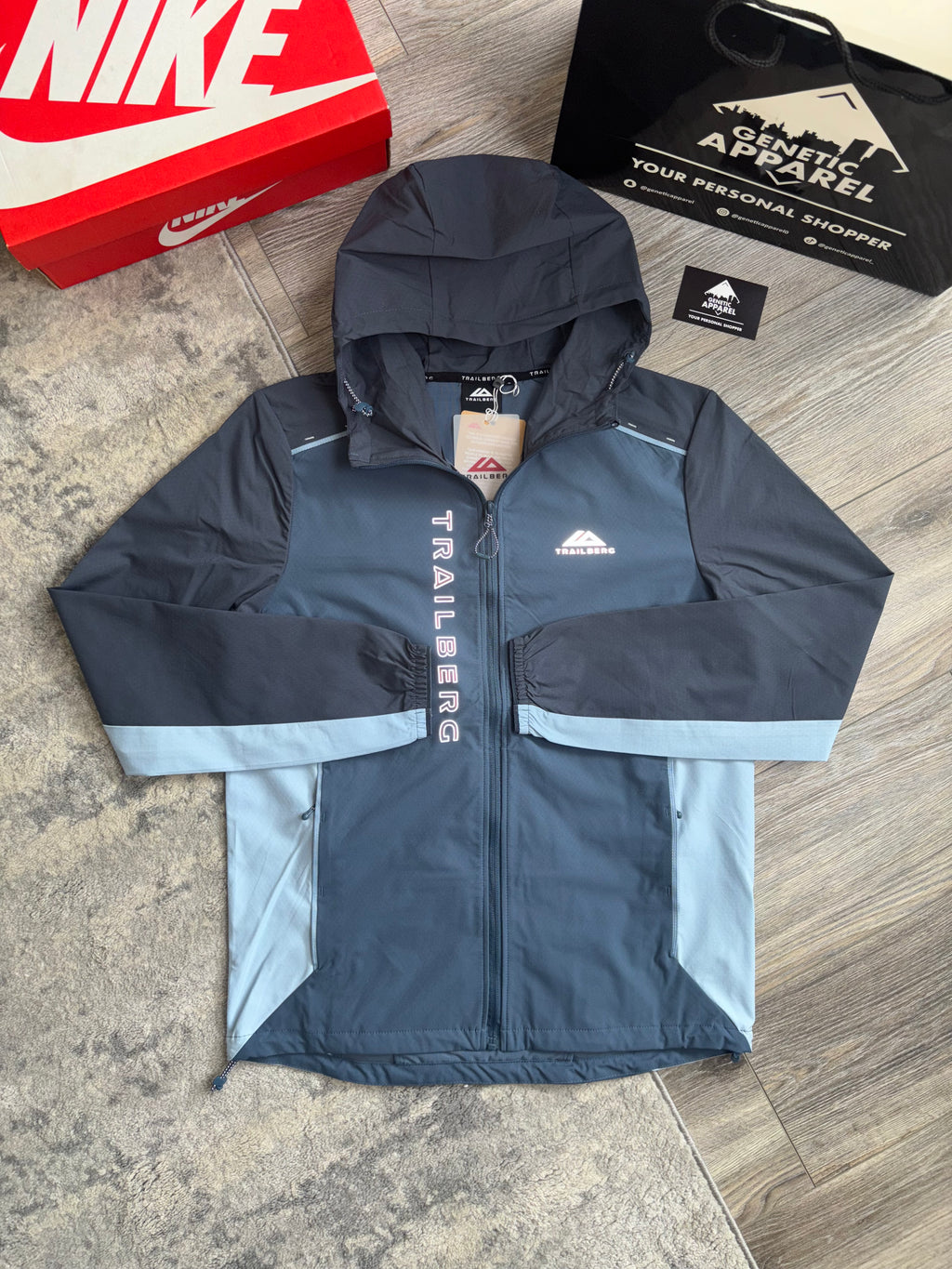Trailberg Triathlon Tracksuit - ‘Navy/Blue’