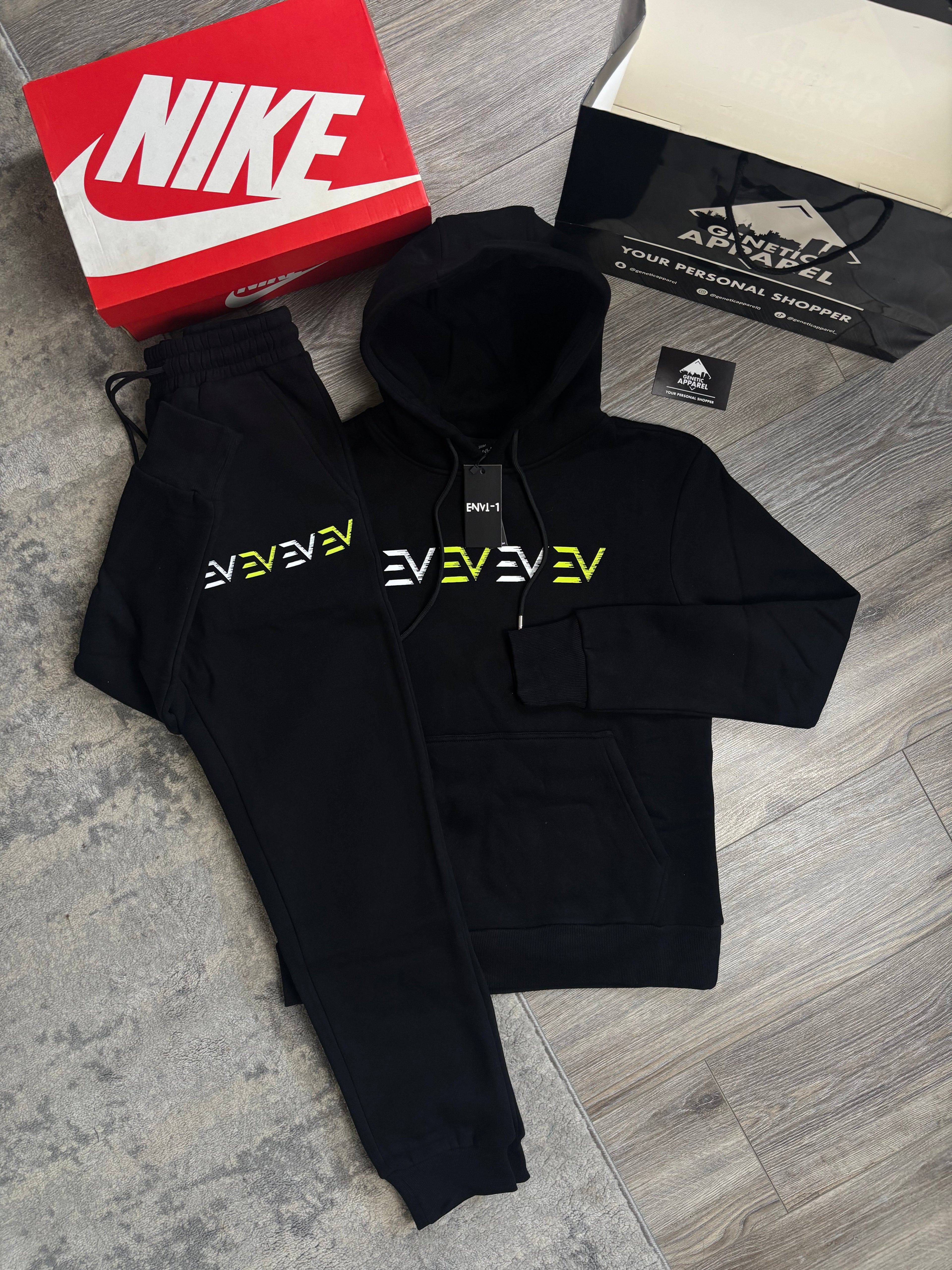 Envi Digital Tracksuit - ‘Black/Luminous’