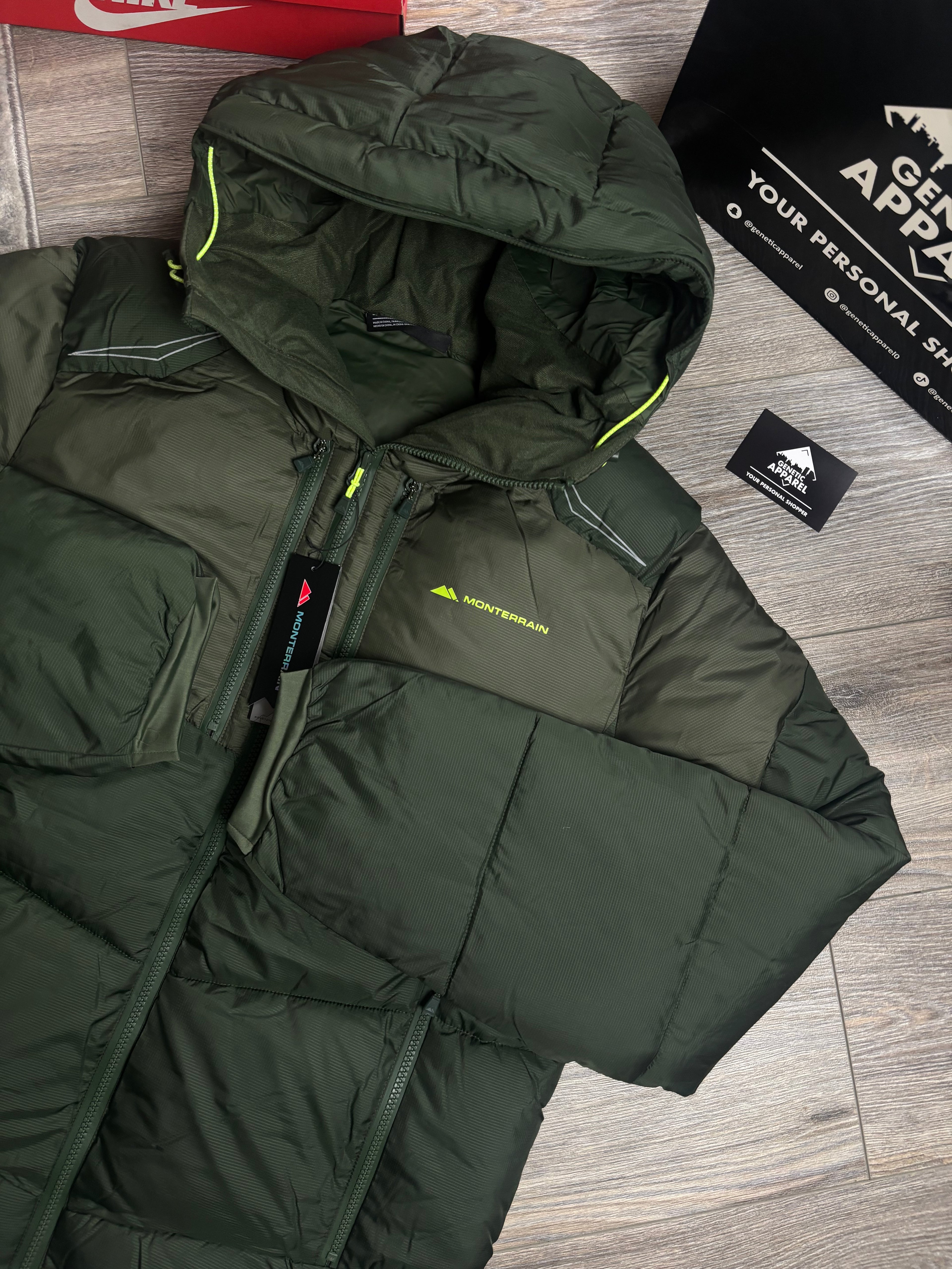 Monterrain Everest Puffer - ‘Khaki’