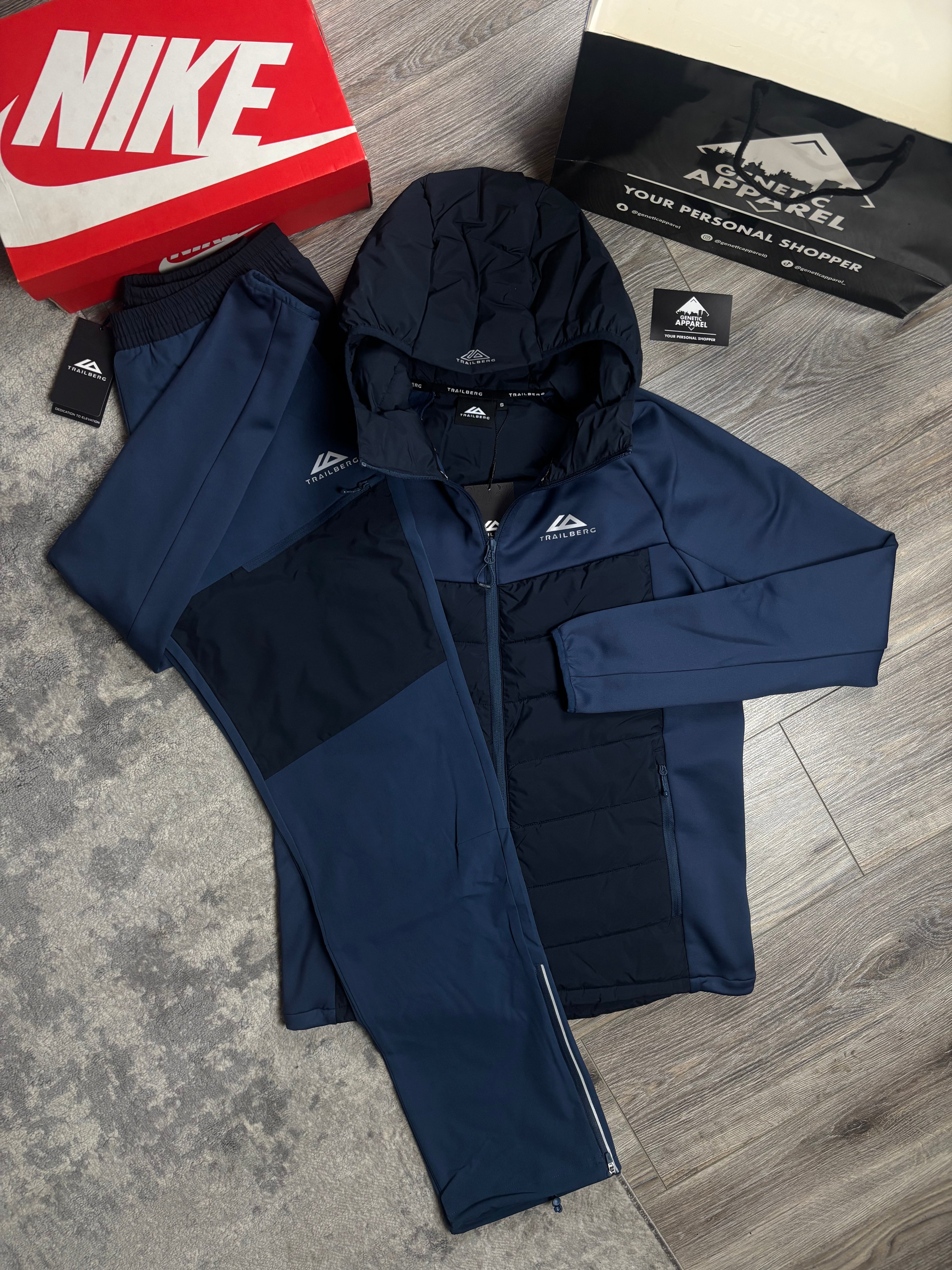Trailberg Hybrid Tracksuit - ‘Navy’