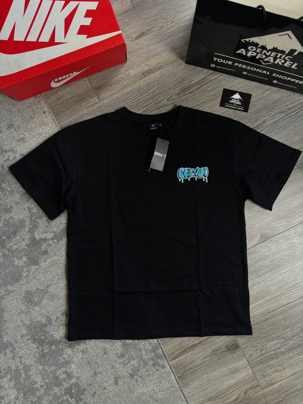 Envi1 Graffiti Triset Tracksuit - ‘Black/Blue’